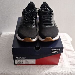 Reebok Women's Black and White Athletic Shoes